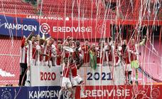 El Ajax, campeón de la Eredivisie