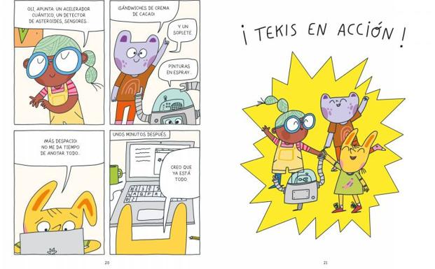 Nube Ocho da el salto al cómic con una historia sobre niñas y tecnología