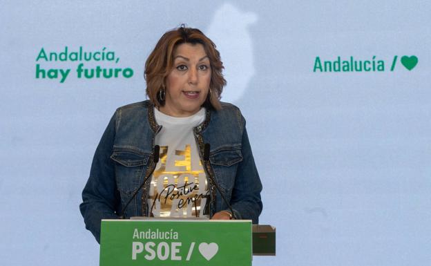 Susana Díaz reclama autocrítica en el PSOE tras los resultados de Madrid