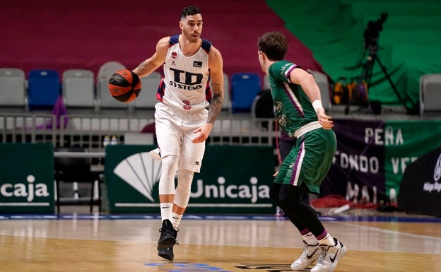 El Baskonia, rival del Unicaja la próxima semana, pierde a Vildoza, que se marcha a la NBA