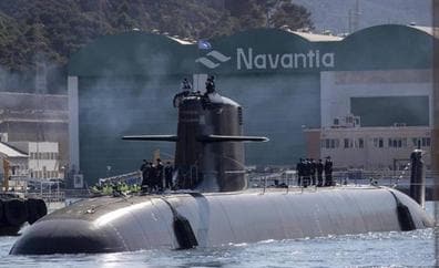 El S-81 'Isaac Peral' ya está a flote en aguas de Cartagena