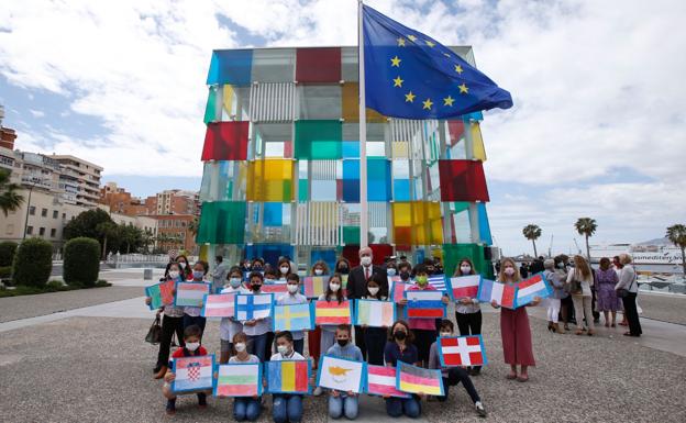 Conmemoración del Día de Europa en el Centro Pompidou de Málaga