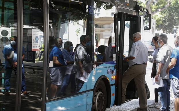 El transporte público se desescala en Málaga capital