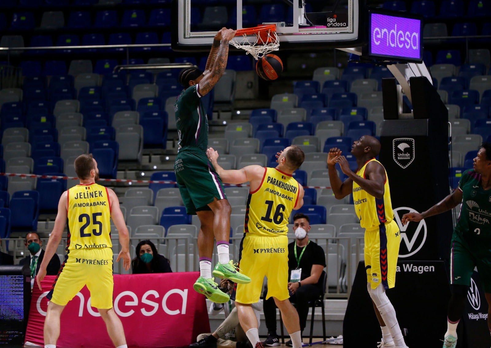 Las mejores imágenes del Unicaja-Morabanc Andorra