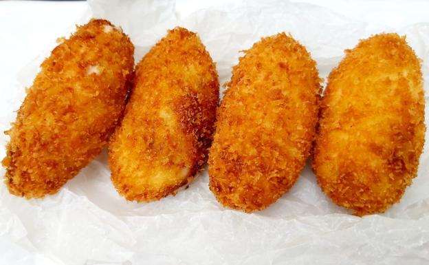 Una croqueta de jamón de premio
