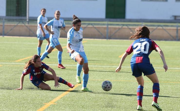 El Málaga femenino empata con el Levante B y consuma su descenso