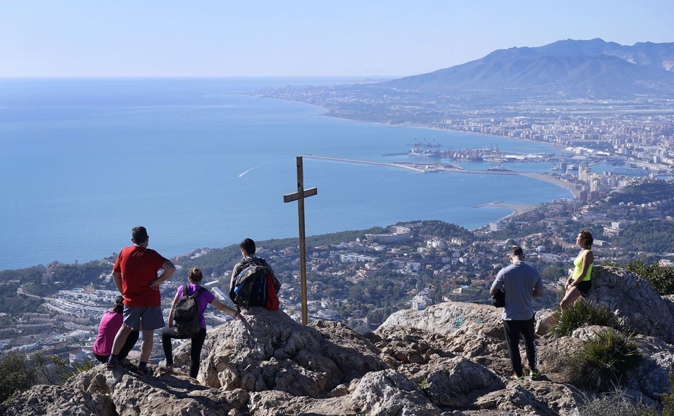 Los malagueños se echan al monte