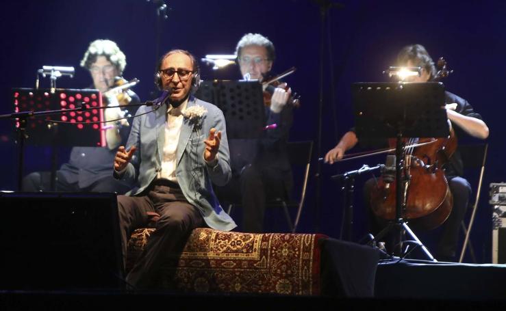 En imágenes: así fue el último concierto de Franco Battiato en Málaga