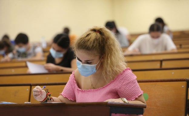 Los estudiantes con Covid o en cuarentena tendrán una fecha alternativa para la selectividad
