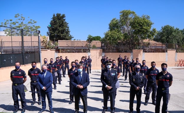 La plantilla de Bomberos de Málaga suaviza su déficit con 30 nuevos efectivos