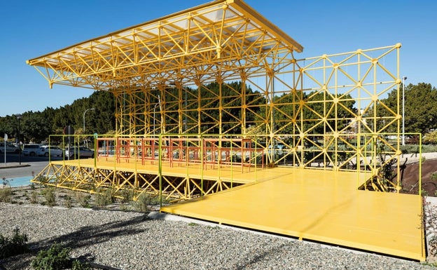 Un proyecto de aula al aire libre de la UMA, finalista de la Bienal Española de Arquitectura y Urbanismo