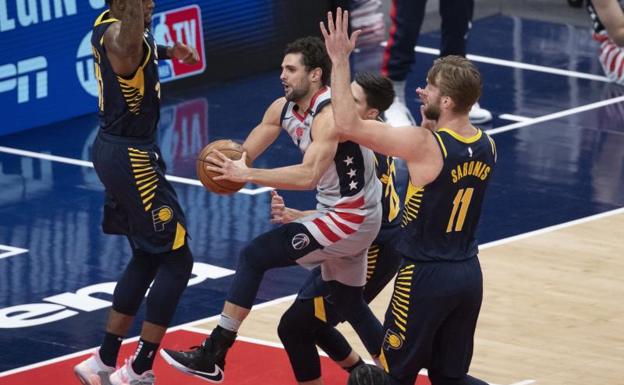 Los Wizards destrozan a los Pacers y avanzan a los playoffs