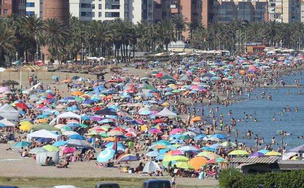 El calor sofocante dará paso a la lluvia este fin de semana en Málaga