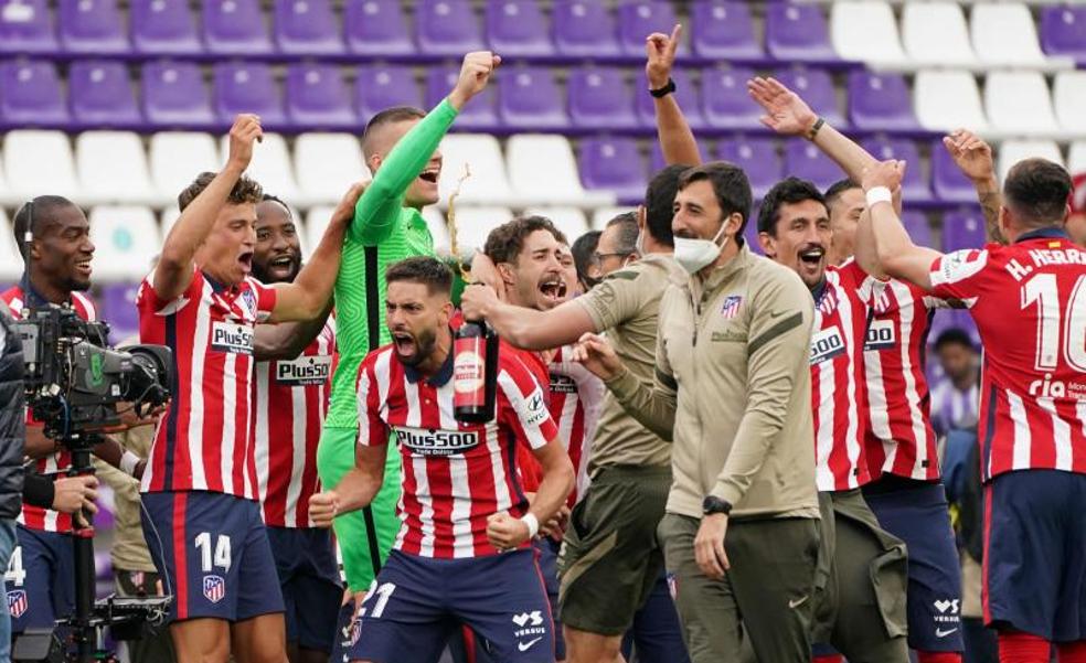 Vídeo: El Atlético se corona campéon en Valladolid