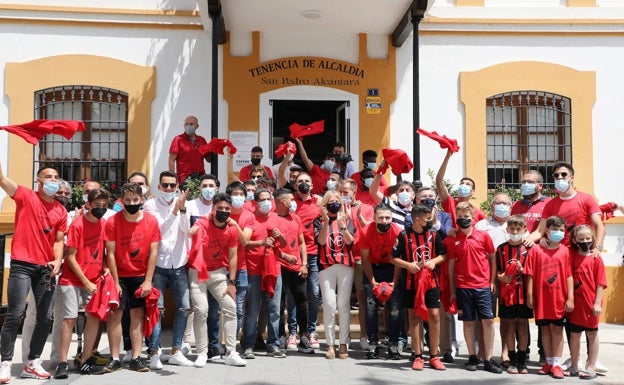 Recepción a la Unión Deportiva San Pedro por su ascenso de categoría