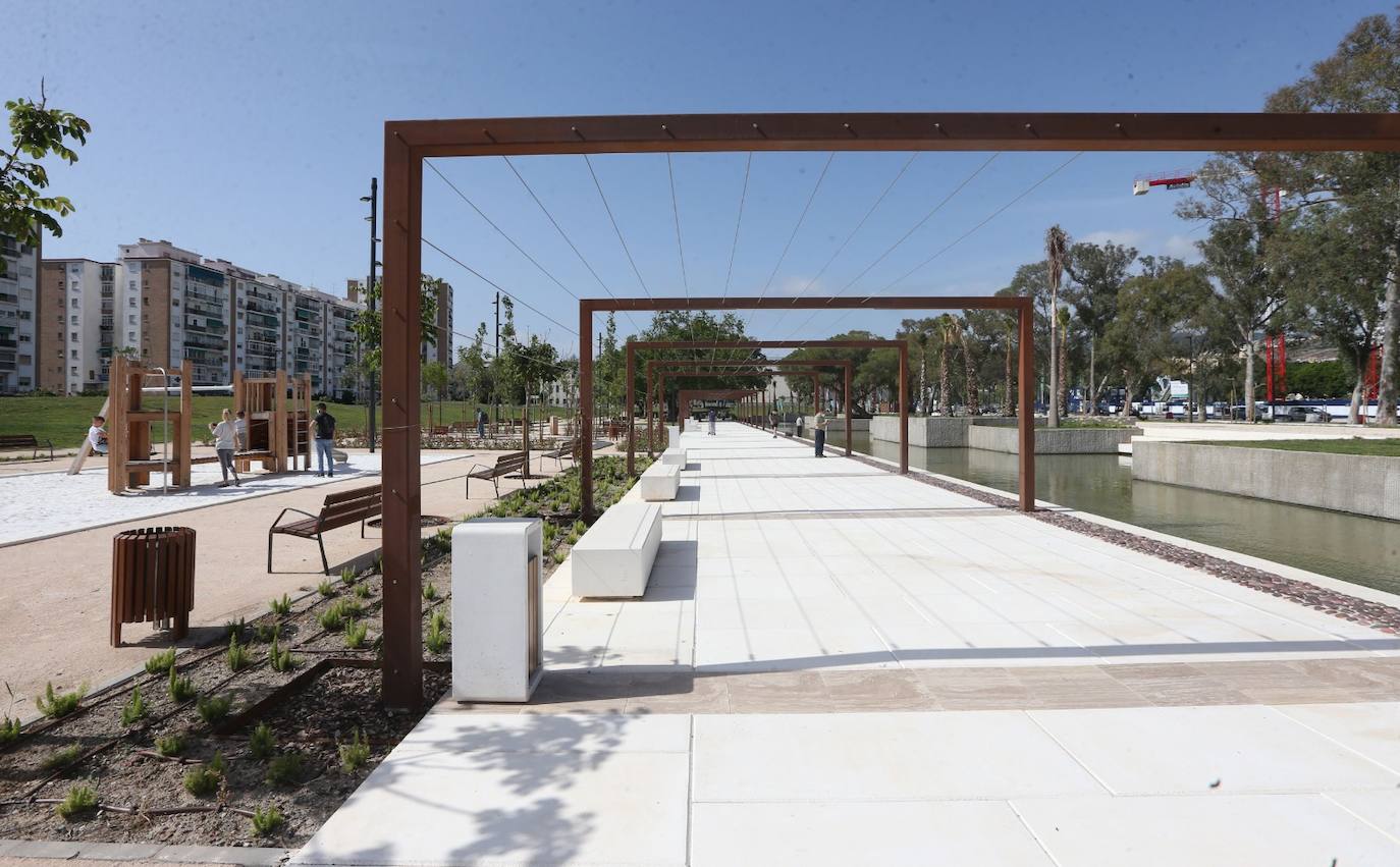 Así es el nuevo parque de Martiricos en Málaga