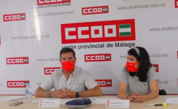 Comisiones Obreras llama a concentrarse este miércoles 'por una presencialidad segura'