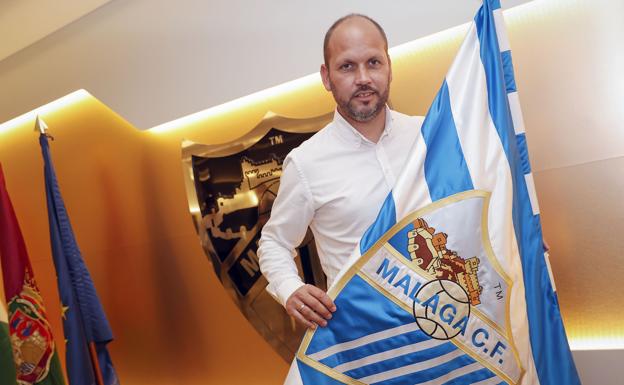 José Alberto ejerce ya como entrenador del Málaga