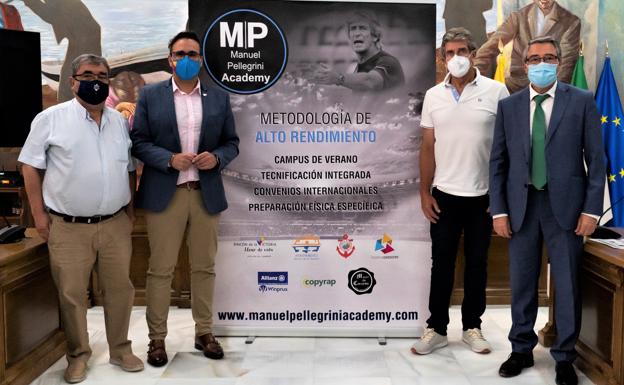 Rincón de la Victoria acoge el primer Campus de Verano de la Manuel Pellegrini Academy