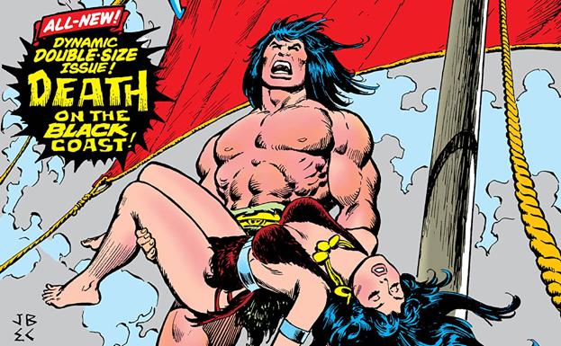 Conan y Bêlit, amor y muerte en la Costa negra