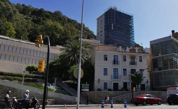 La Junta frena un intento para replicar el Pompidou junto al monte Gibralfaro