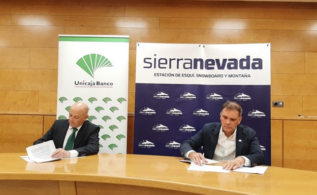 Unicaja Banco reafirma su apoyo como patrocinador oficial de la estación de esquí y montaña de Sierra Nevada