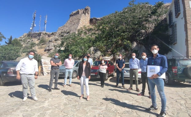 Comienzan las obras de mejora y puesta en valor de la Alcazaba y el recinto amurallado de Archidona