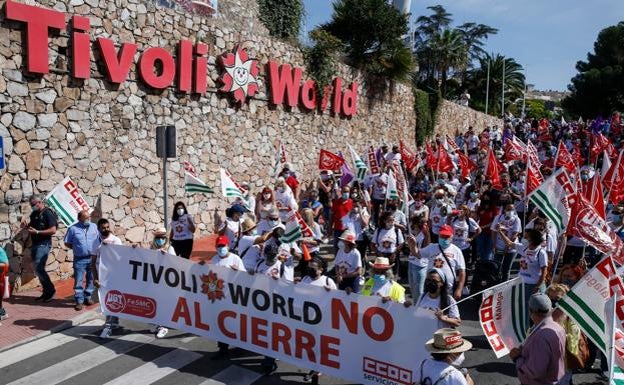 Nuevas marchas de los trabajadores para exigir la reapertura de Tívoli