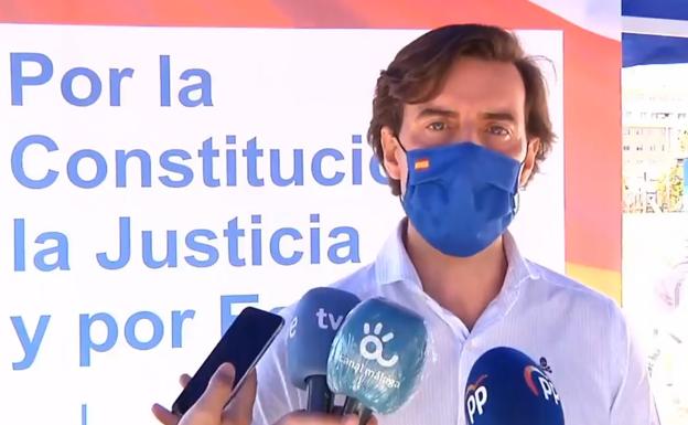 Montesinos pide a Díaz y Espadas que se pronuncien «alto y claro» sobre los indultos