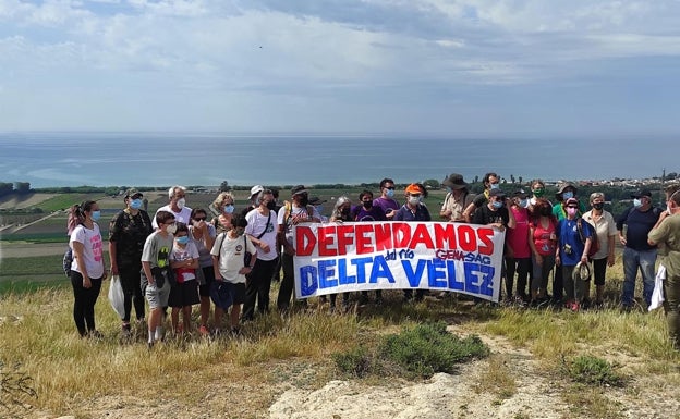 Organizan una marcha en contra del desarrollo urbanístico del delta del río Vélez