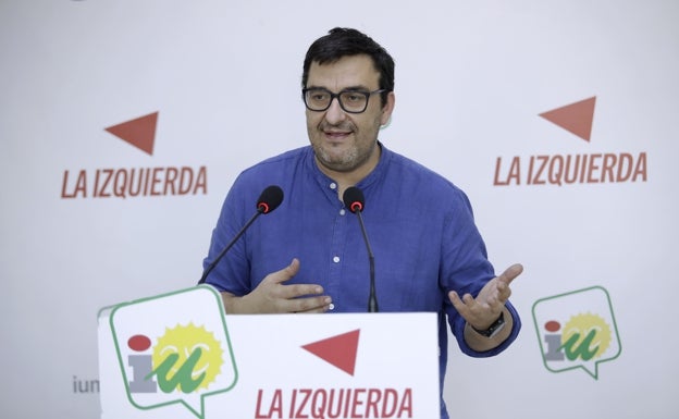 Guzmán Ahumada optará a la reelección como coordinador de IU en Málaga