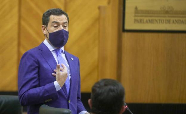 Juanma Moreno convocará a los grupos parlamentarios antes de su reunión con Pedro Sánchez para buscar una posición común