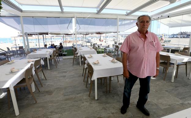 Manuel Villafaina: «Los chiringuitos prevén un julio y agosto bueno y un final de año espectacular»