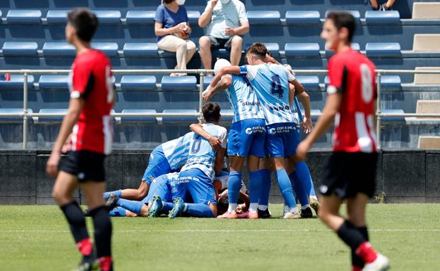 Debut sobresaliente del juvenil del Málaga en la Copa de Campeones