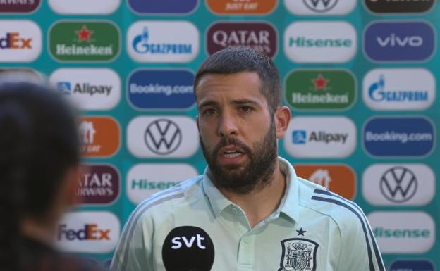 Jordi Alba: «Estamos con la ilusión de hacer algo grande»