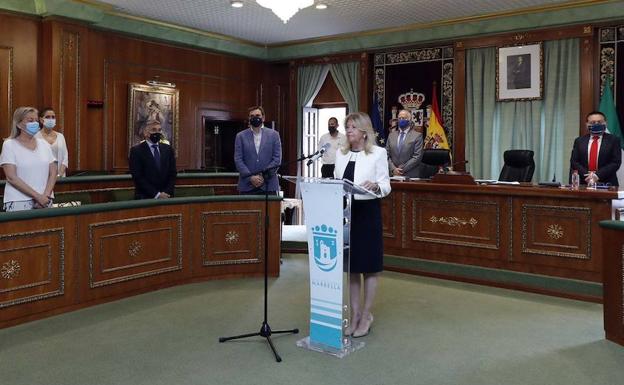 Muñoz subraya el esfuerzo de gestión y presupuestario por la pandemia en Marbella