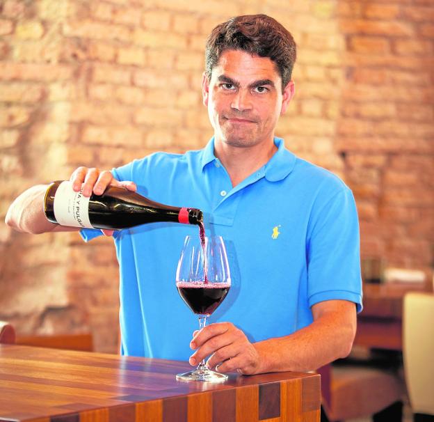 El malagueño Patrick Mata, un valor del vino español en EE UU