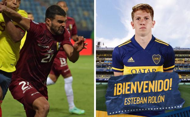 Novedades al otro lado del charco: Alexander es titular con Venezuela y Rolón ficha por Boca Juniors