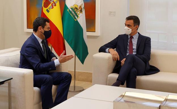 Moreno reivindica un nuevo sistema de financiación que salde la deuda histórica con Andalucía