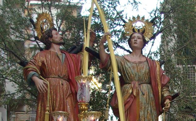 Día de los patronos de Málaga: ¿Quiénes fueron San Ciriaco y Santa Paula?