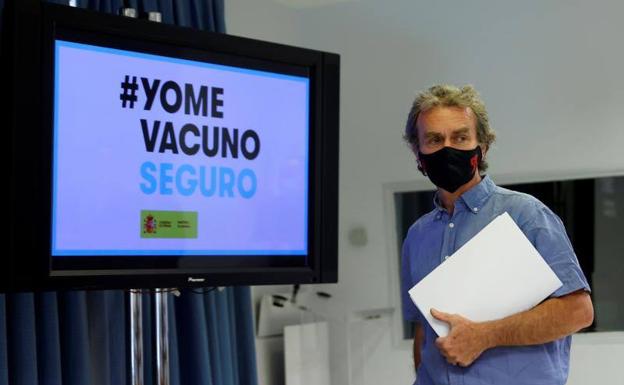 Fernando Simón «entiende» la recomendación de Andalucía sobre las mascarillas por su alta incidencia acumulada