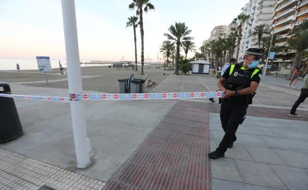 Las playas de Málaga se quedan mudas la noche de San Juan