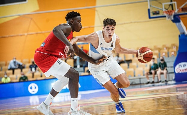 El malagueño Godspower, destacado en la derrota de España ante Argentina en el Mundial sub-19