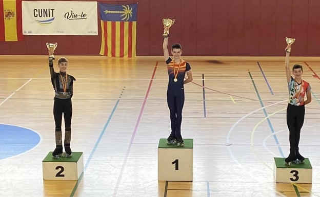 El malagueño Adrián Aguilar, seleccionado para el Europeo de patinaje