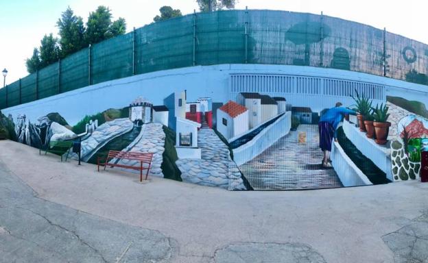 Montecorto también se apunta al arte urbano