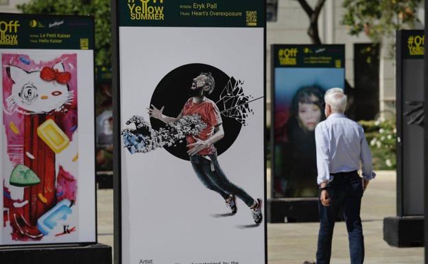 'Off Yellow Summer' reúne obras de 30 artistas de proximidad en Alcazabilla