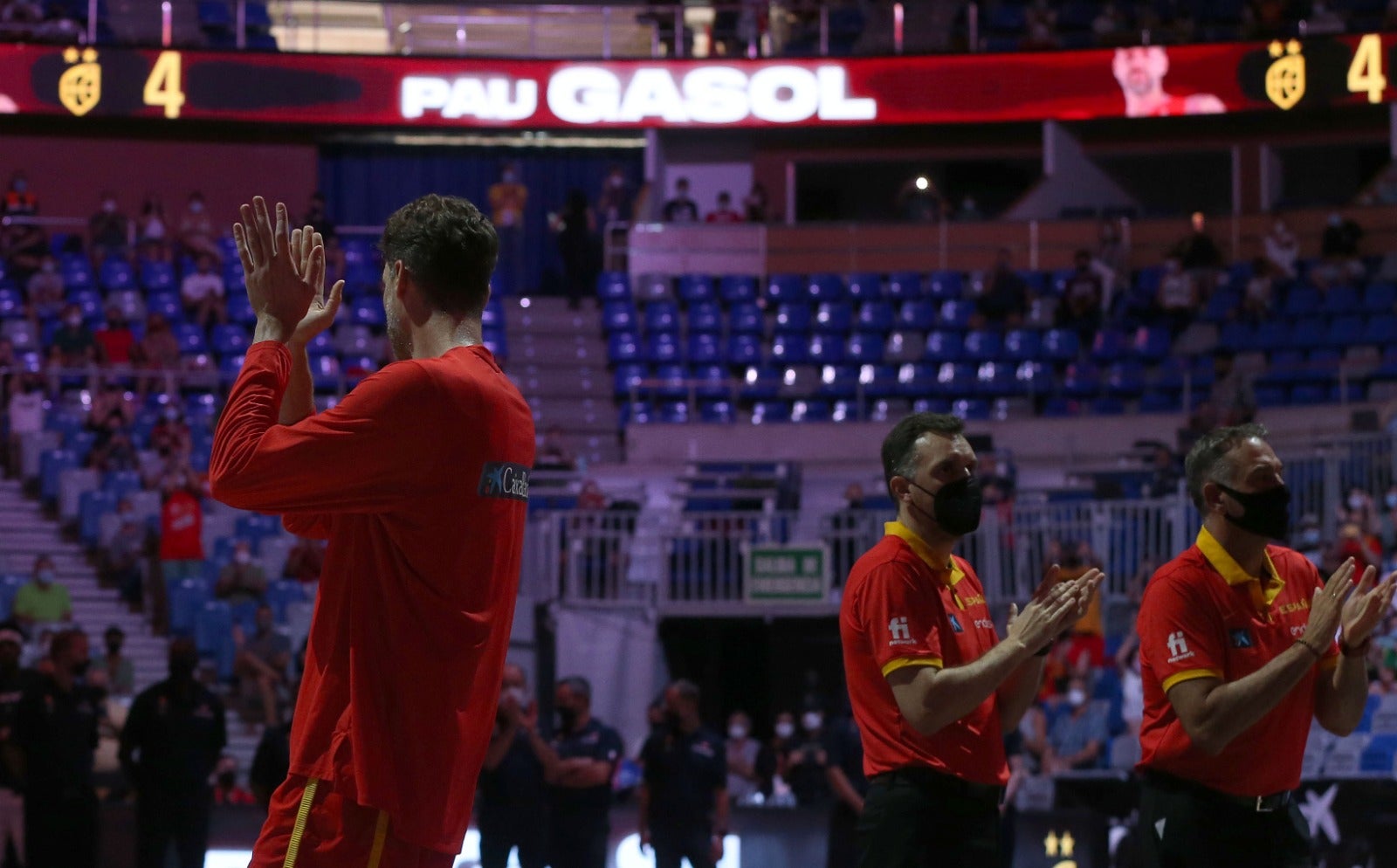 Las mejores imágenes del España-Francia de baloncesto
