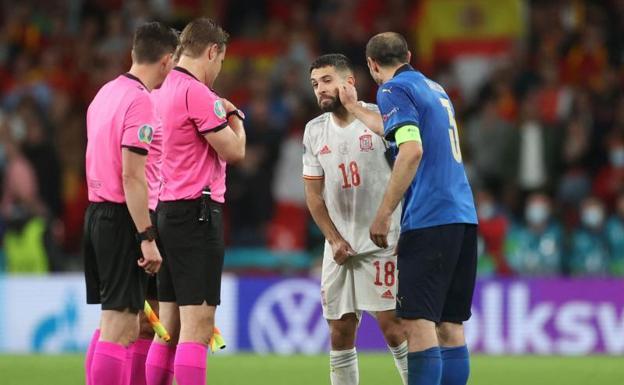 Chiellini explica el vacile con Alba en el sorteo de los penaltis