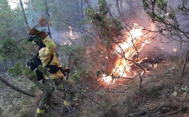 Hablan los vecinos de Jubrique: «Esto parecía el infierno»