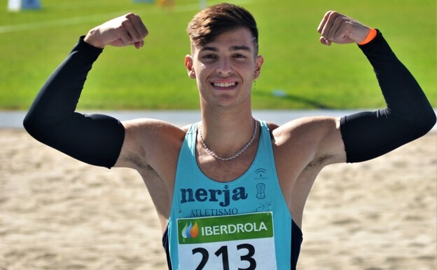 El atleta del Club Nerja Jesús Gómez, subcampeón de Europa sub-23